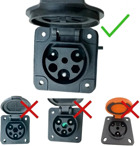 Vista 3 de JOEEGO Conjunto de cable de alimentación de carga para carrito de golf D2, D3, D5 y D-Max EV, 16A 110V ~ 220V, certificado UL, reemplaza al OEM #