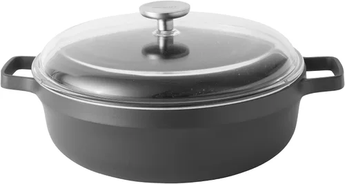 Vista 9 de Berghoff GEM - Sartén antiadherente de 11 pulgadas con tapa, 4.6 cuartos