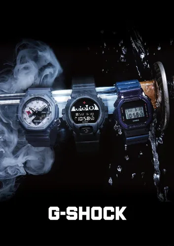 Vista 2 de Casio G-Shock GA-2100NNJ-8AJR Ninja Diseño Motivo Modelo Japón Importación Nuevo, Reloj