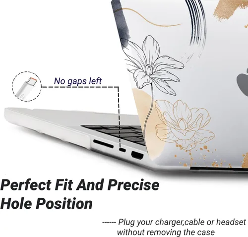 Vista 105 de Funda rígida compatible con MacBook Pro de 13 pulgadas 2012 2011 2010 2009 2008 versión A1278 con CD-ROM, funda de plástico para laptop cubierta
