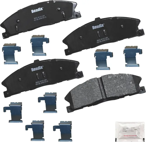 Vista 116 de Bendix - Pastillas de freno Priority1 CFM149 para Blue Bird TC1000, Chevrolet C30, Pickup, C35, C3500HD, G30, Van, K30, P30, R30, R3500, V30, V3500