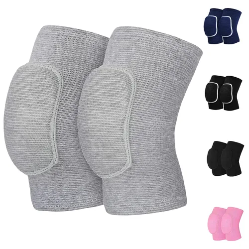 Vista 9 de HISFFOG Rodilleras de voleibol para mujeres, hombres, jóvenes, niñas, niños, rodilleras para voleibol, baloncesto, fútbol, baile, yoga, tenis