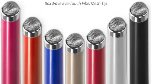 Vista 3 de BoxWave Lápiz capacitivo EverTouch compatible con iPad (1ª generación 2010), lápiz capacitivo con punta de fibra, color dorado champán