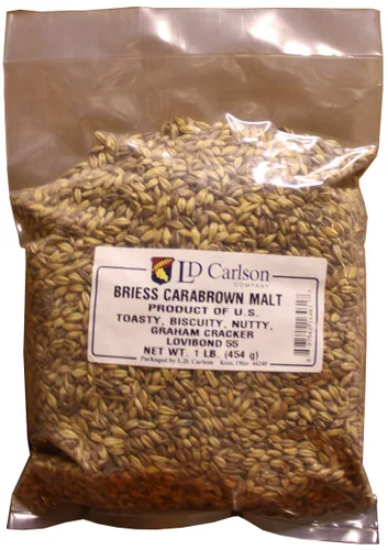 Vista 13 de Briess 26-QVZH-HVSI Grano de malta de cerveceros estadounidenses para elaboración de cerveza y cerveza casera 1 lb. (2 filas de cerveceros), marrón