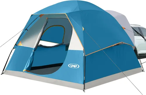 Vista 10 de UNP Tienda de campaña todoterreno para campamento, tienda de campaña para 6 personas al aire libre, fácil de instalar, tienda de campaña para SUV
