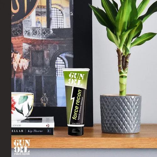 Vista 5 de Gun Oil Lubricante de silicona híbrido Force Recon - Gel híbrido que consta de silicona y agua pura para una lubricación ligera y duradera