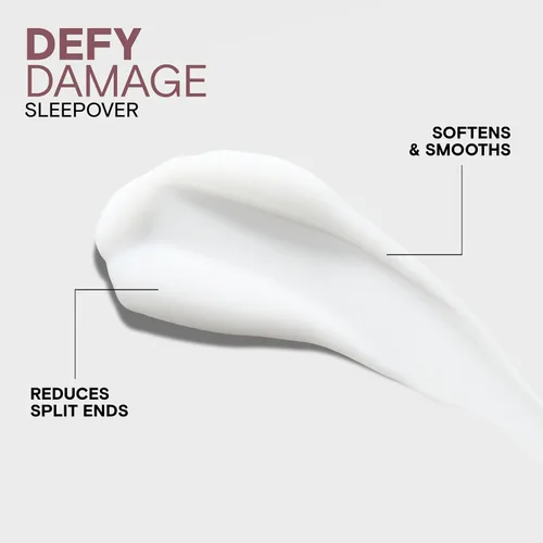 Vista 4 de Joico Tratamiento nutritivo Defy Damage Sleepover durante la noche Suaviza y suaviza instantáneamente Fortalece los lazos Reduce la rotura