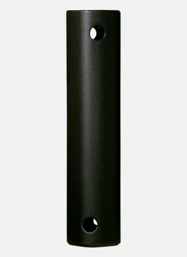 Vista 2 de Fanimation DR1SS-18BLW 18" Varilla descendente de acero inoxidable (1"): Negro