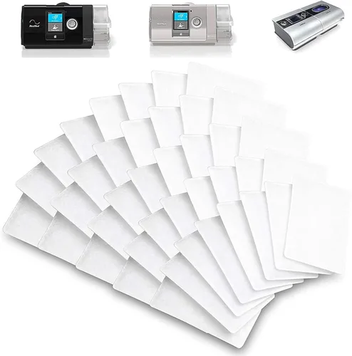 Vista 5 de 24 Paquetes de Filtros CPAP para ResMed AirSense 10, AirCurve 10, S9 y Serie AirStart – Filtros de Repuesto Universales para Máquina ResMed AirSense