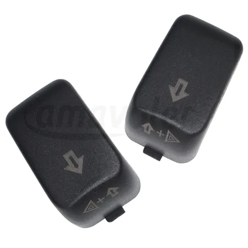 Vista 2 de Juego de 10 tapas de interruptor de control manual compatibles con Harley Davidson Touring Electra Road Glide Road King Tri Glide Ultra FLHTCU FLTR