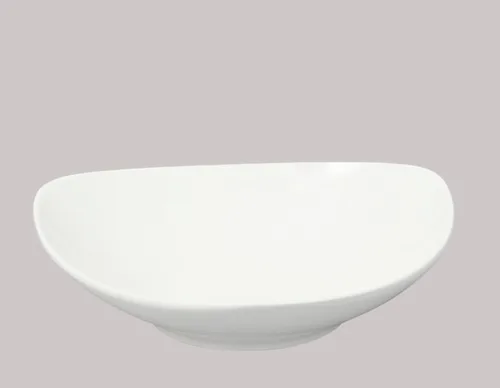 Vista 7 de Bone China - Juego de vajilla cuadrada de 16 piezas, color blanco Cuadrado blanco