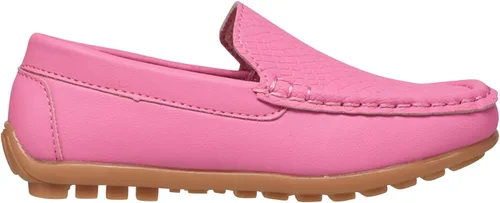 Vista 2 de CoXist Mocasines de cuero sin cordones para niños y niñas