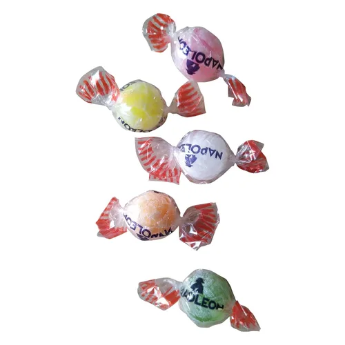 Vista 6 de Napoleon Candy Sours Surtido Mezcla de 5 caramelos con sabor a frutas Napoleon Candy Fizzy Inside Bolsa de 7.93 onzas
