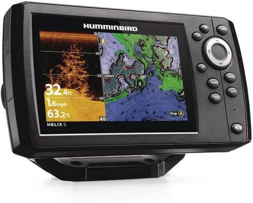 Vista 3 de Humminbird 411670-1 Helix 5 Chirp DI GPS G3 - Buscador de peces
