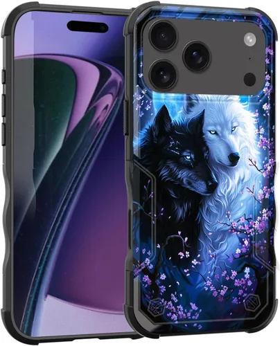 Vista 161 de Funda para iPhone Air, [doble capa] [protección contra caídas de grado militar de 10 pies] Funda resistente a prueba de golpes para iPhone Air