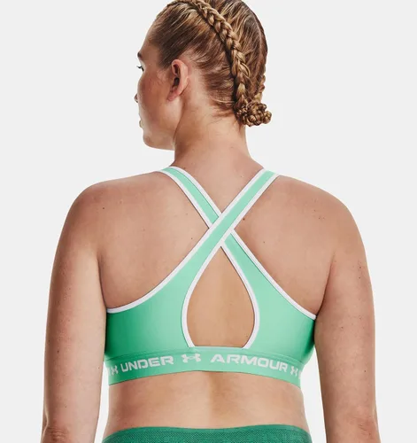 Vista 8 de Under Armour Sujetador medio con espalda cruzada para mujer