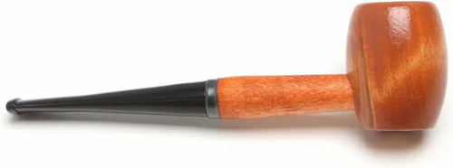 Vista 2 de Missouri Meerschaum – Pipa para tabaco de madera noble de montes Ozark, cuenco ovalado, bocal recto