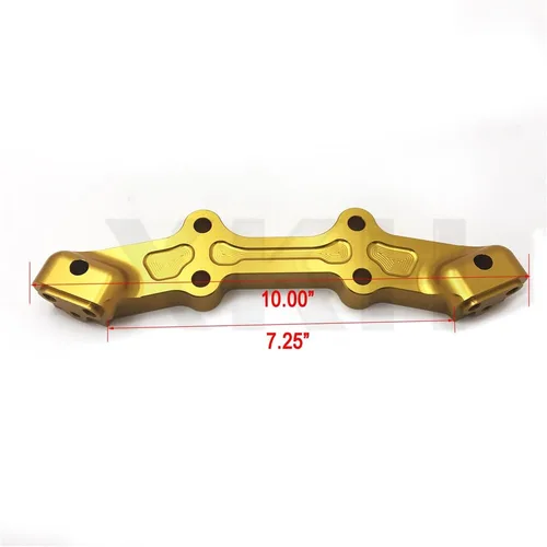 Vista 4 de XKH - Juego de placa adaptador y manillar para Yamaha MT-07 FZ-07 2014-2017, color dorado