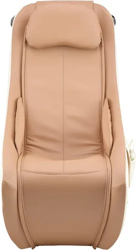 Vista 3 de Synca Wellness CirC - Silla de masaje de alta calidad, calentada, ergonómica, de cuerpo completo, tejido profundo, Shiatsu y control remoto Beige