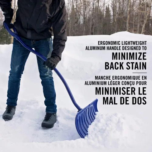 Vista 4 de Garant YPP24EAKD Yukon Empujador de nieve con hoja de poliéster ergonómica de 24 pulgadas
