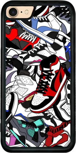 Vista 24 de Cool Shoe - Funda de teléfono para iPhone 8 Plus y iPhone 7 Plus para adolescentes, niños, hombres, niños, 5.5 pulgadas