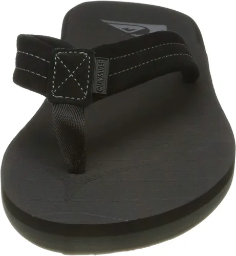 Vista 4 de Quiksilver Men's Carver Suede 3 Point Flip Flop Athletic Sandal