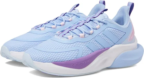 Vista 4 de adidas Tenis de correr Alphabounce+ para mujer, Amanecer azulamanecer azulfusión violeta