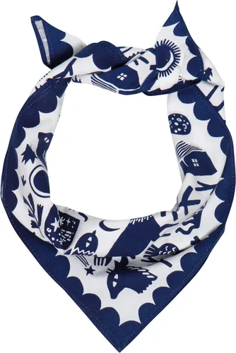 Vista 16 de Danica Studio Bandana de algodón reciclado de 21 x 21 pulgadas