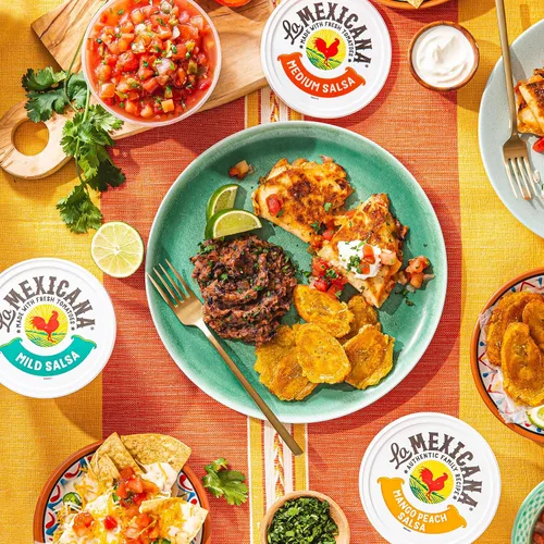 Vista 9 de La Mexicana, Salsa Mediana, 16 oz