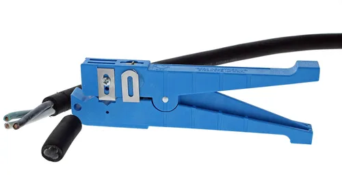 Vista 7 de IDEAL Industries, Inc. 45-164 Ringer - Pelacables de hoja ajustable, herramienta de pelado de cables para cable de 14 pulgadas - 916 pulgadas