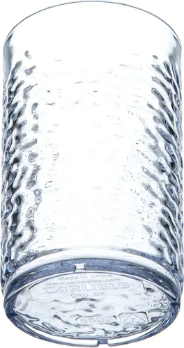 Vista 11 de Carlisle FoodService Products Vaso de plástico Pebble Optic Pebble para restaurantes, catering, cocinas, plástico, 10.9 onzas, transparente