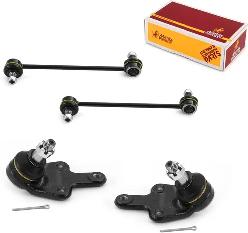 Vista 126 de Metrix Premium Chassis Parts - Juego de 4 piezas de articulación de rótula superior y barra estabilizadora delantera para Ford Ranger RWD 1998-2011
