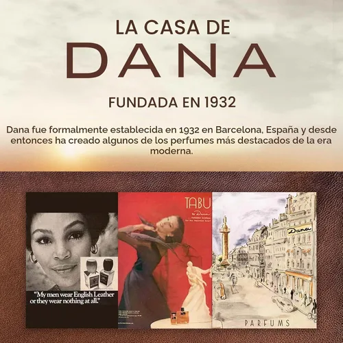 Vista 8 de Dana Colonia de Cuero Inglés para Hombres 8 Oz