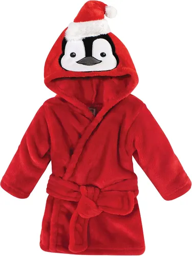 Vista 17 de Hudson Baby - Bata de baño unisex de peluche con cara de animal para bebé Azteca
