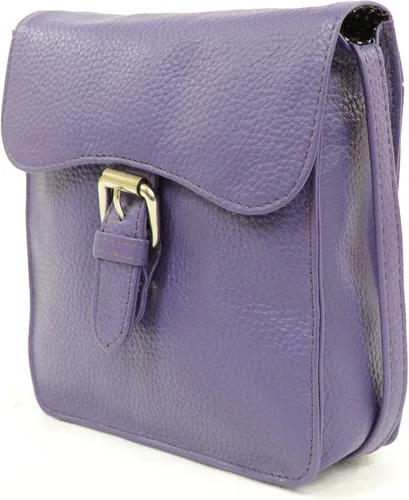 Vista 5 de Bolso de cuero suave de lujo para mujer, bolso de hombro/bolso cruzado