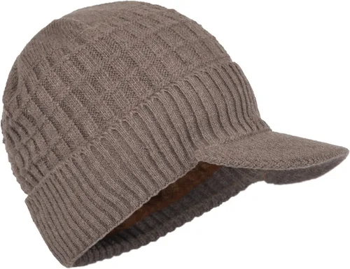 Vista 44 de Janey&Rubbins Gorro de punto diario con orejeras con forro polar y calavera