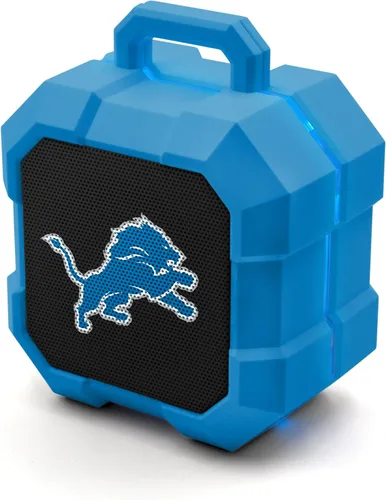 Vista 9 de SOAR NFL Shockbox - Altavoz Bluetooth inalámbrico LED, resistente al agua, IPX4, 5.0 Bluetooth con más de 5 horas de tiempo de reproducción, pequeño