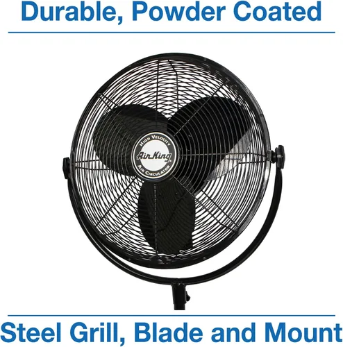 Vista 7 de Air King Ventilador de pedestal de grado industrial 9420 de 20 pulgadas