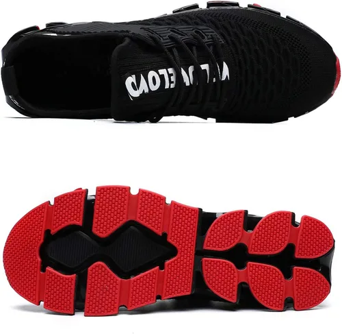 Vista 3 de Vooncosir - Zapatos de correr para mujer, cómodos, a la moda, antideslizantes, para el trabajo, zapato deportivo para caminar, zapatos atléticos