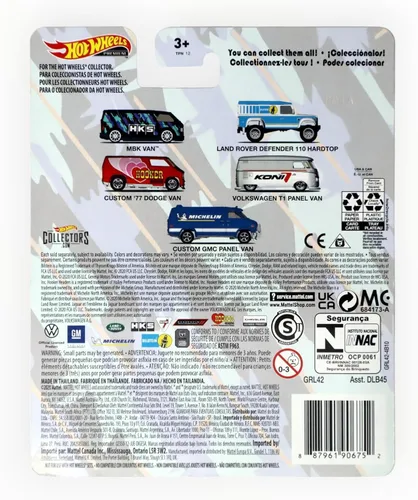 Vista 2 de Hotwheels MBK Van, HKS 1/5 [Negro]