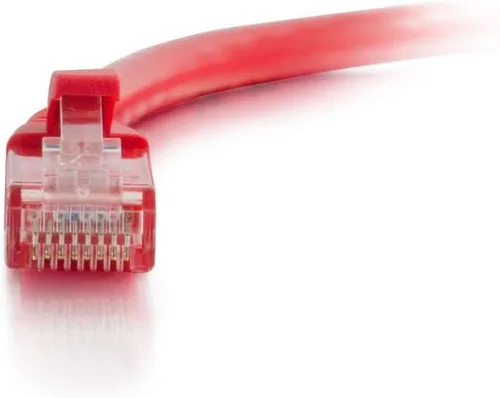 Vista 2 de C2G Cables to Go - Cat6 Snagless cable de remiendo., Rojo
