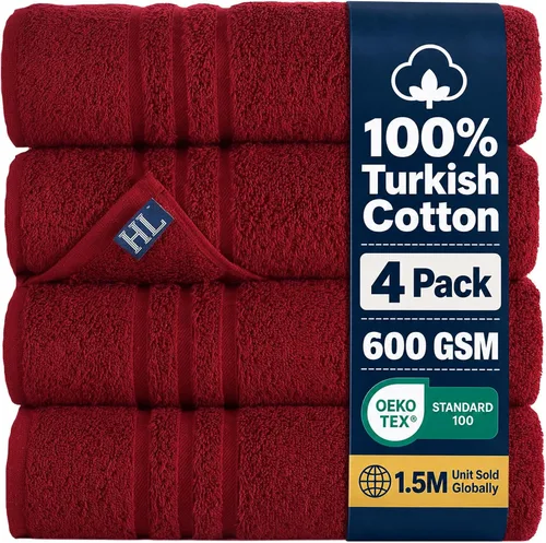 Vista 70 de Hawmam Linen - Juego de toallas de algodón turco original prémium, calidad de hotel para máxima suavidad y absorción, para cara, manos, cocina