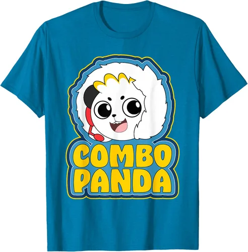 Vista 9 de Ryan's World Arctic Adventures Combo Panda Camiseta, Azul / Patchwork, S Azul Marino