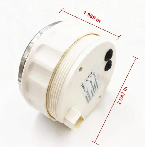Vista 2 de Medidor de ajuste de barco de 52 mm IP68 impermeable 0-190ohm señal marino medidor de balance de ajuste de barco UP DN con indicador de inclinación