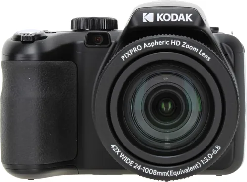 Vista 6 de Kodak PIXPRO AZ425 20MP 42x Zoom Vlogging Cámara digital (negro) Bundle