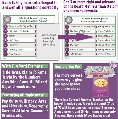 Vista 3 de Cuestión de hecho, el juego de mesa desafío de trivia