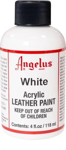 Vista 2 de Angelus Pinturas acrílicas 4oz, Blanco