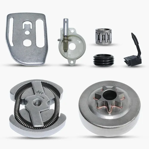 Vista 7 de . 325"-7T Spur embrague tambor aguja jaula para Husqvarna 340 345 350 351 353 EPA 445 450 445E 450E Jonsered 2145 2150 McCulloch PM5000 .325"-7