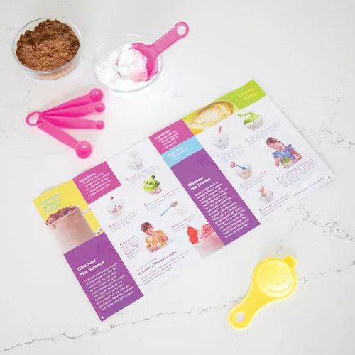 Vista 8 de MindWare Kitchen Science Academy Wonder Whipper - Juego de cocina divertido y educativo para niños de 6 años en adelante, mezclador de manivela