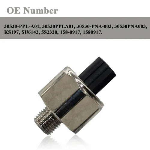 Vista 4 de 30530-PPL-A01 Sensor de detonación de golpe de encendido, sensor de golpe 158-0917, compatible con Acura RDX RSX TSX Honda Accord Civic CR-V Element